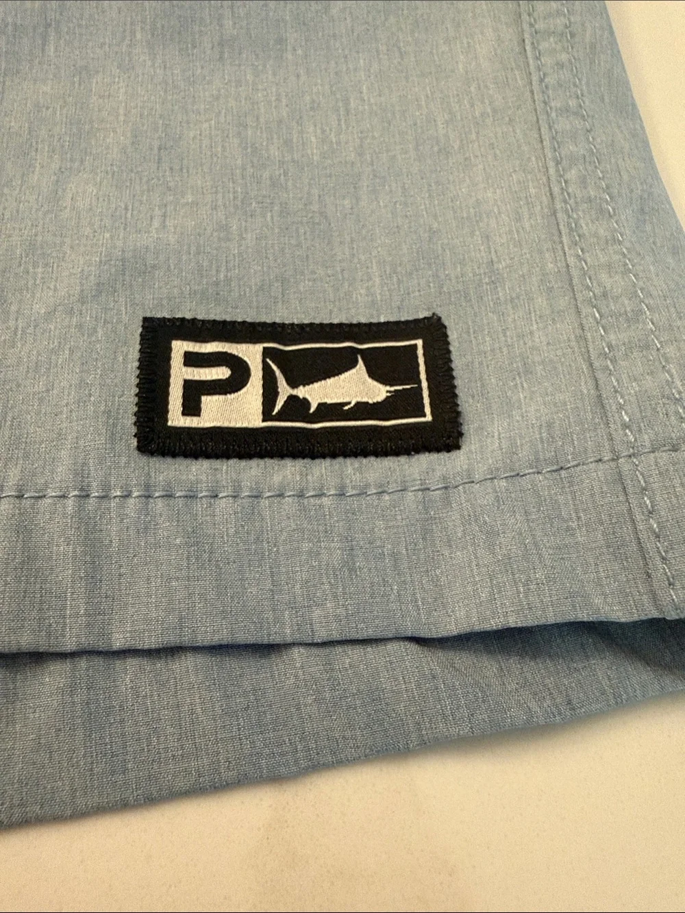 Pelagic Youth Light Blue Swim Trunks